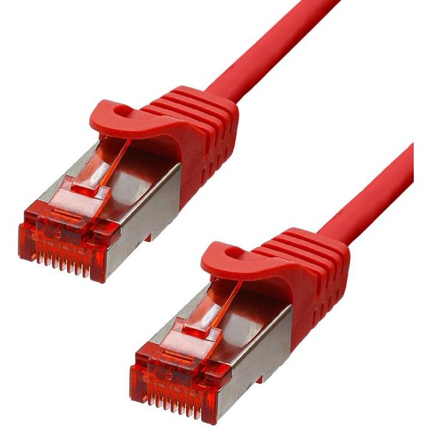 ProXtend CAT6 F/UTP CU LSZH Ethernet Cable Red 10m