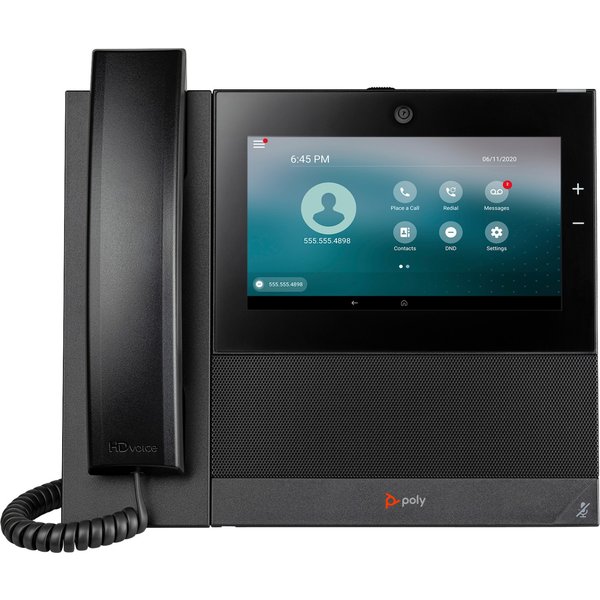 HP Poly CCX 700 Business Media Phone with Open SIP and PoE-enabled