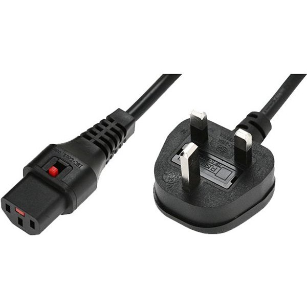 Microconnect MC-UKC132B power cable Black 2 m Power plug type G C13 co