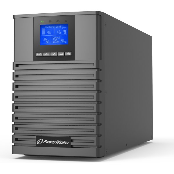 PowerWalker VFI 1000 ICT IoT uninterruptible power supply (UPS) Double