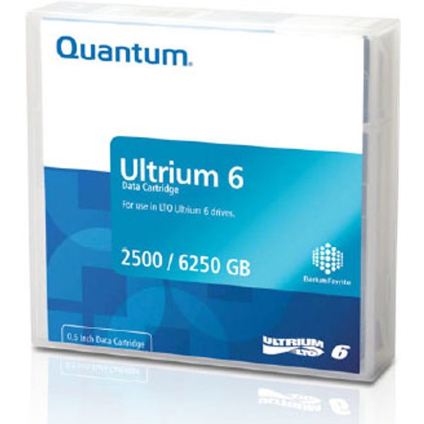 Quantum Ultrium 6 Blank data tape 2500 GB LTO 1.27 cm
