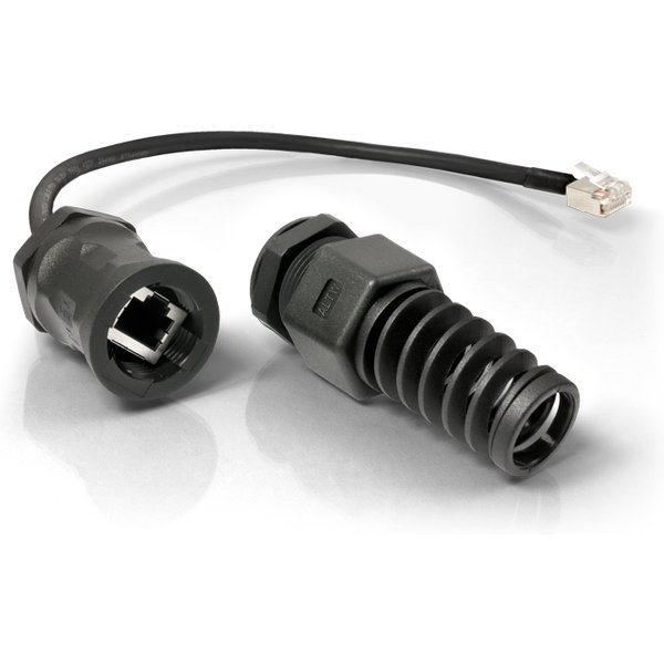 QuWireless QRJ45 networking cable Black 0.16 m