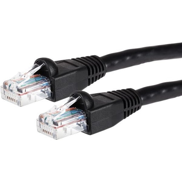 Maplin MANC6001-050 networking cable Black 5 m Cat6 Round