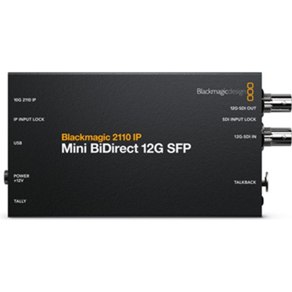 Blackmagic Design 2110 IP Mini BiDirect 12G SFP Active video converter