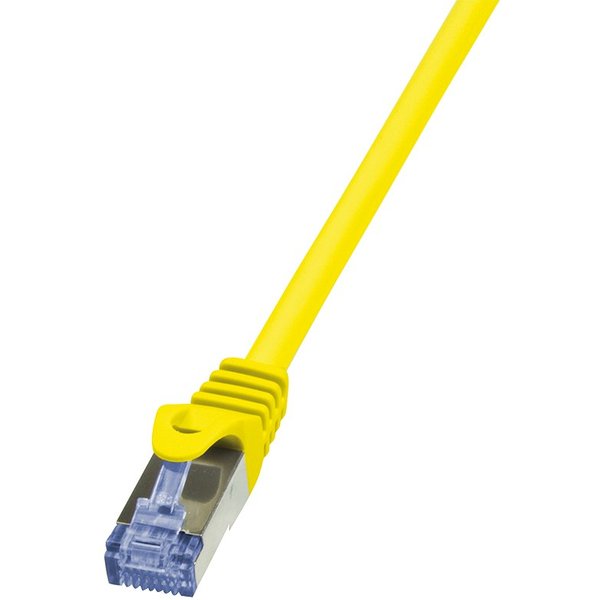 LogiLink Cat6a S/FTP. 10m networking cable Yellow S/FTP (S-STP)