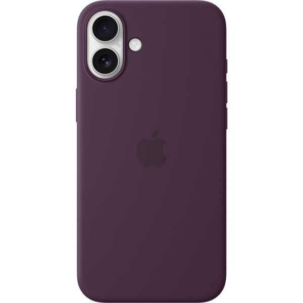Apple iPhone 16 Plus Silicone Case with MagSafe - Plum