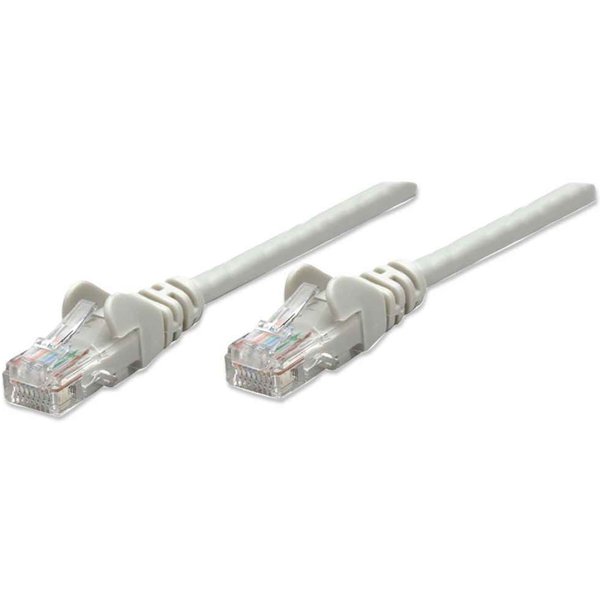 Intellinet Network Patch Cable. Cat6. 0.5m. Grey. CCA. U/UTP. PVC. RJ4