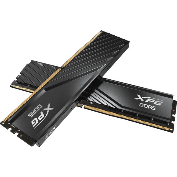XPG LANCER BLADE . Component for: PC Internal memory: 32 GB Memory layout (modules x size): 2 x 16 GB Internal memory type: DDR5 Memory clock speed: 6000 MHz Memory form factor: 288-pin DIMM CAS latency: 48 ECC Product colour: Black