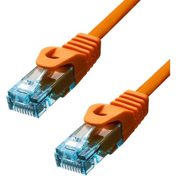 ProXtend CAT6A U/UTP CU LSZH Ethernet Cable Orange 2M