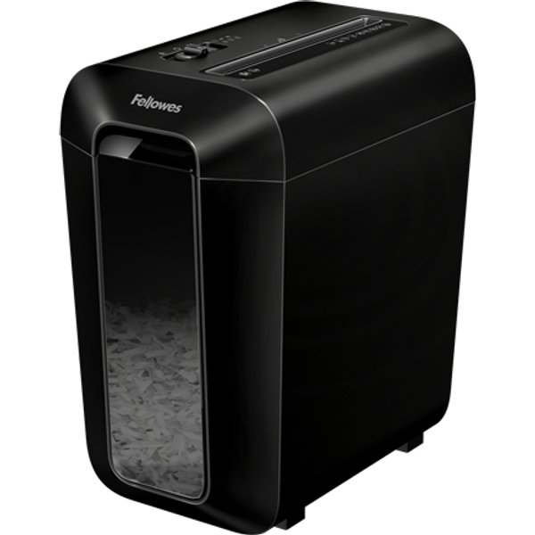 Fellowes LX Series Paper Shredder LX65 10 Sheet Cross Cut Shredder wit