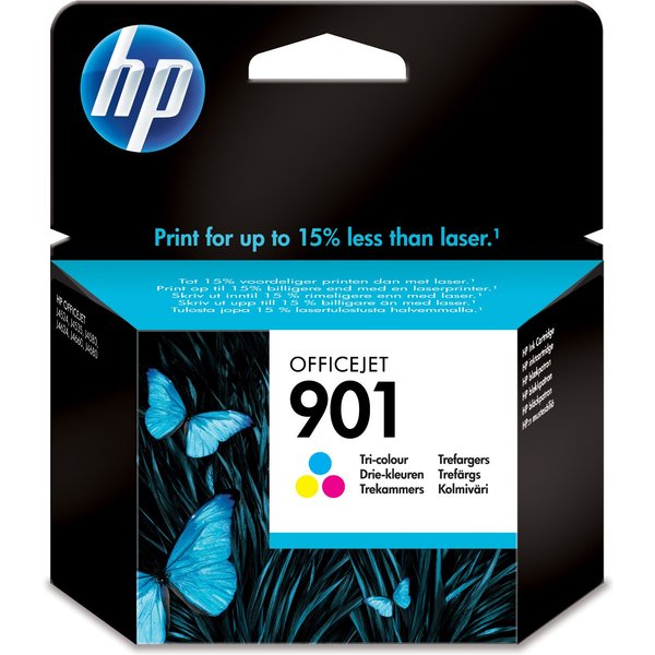 HP CC656AE/901 Printhead cartridge color. 360 pages ISO/IEC 24711 9ml