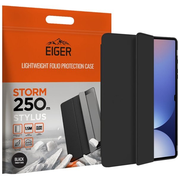 EIGER EGSR00262 tablet case 33.3 cm (13.1") Folio Black