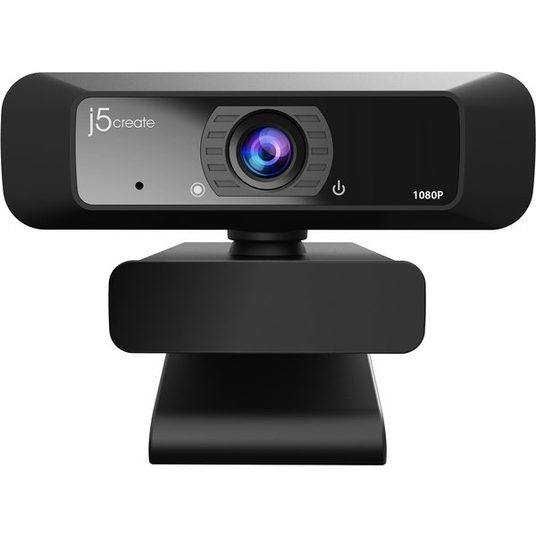 j5create JVCU100 USB™ HD Webcam with 360° Rotation. 1080p Video Captur