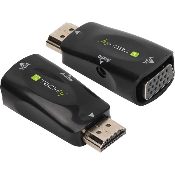 Techly IDATA HDMI-VGA2MABT2 video signal converter Passive video conve