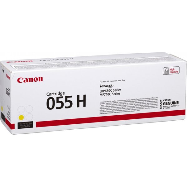 Canon 3017C002/055H Toner cartridge yellow. 5.9K pages ISO/IEC 19752 f