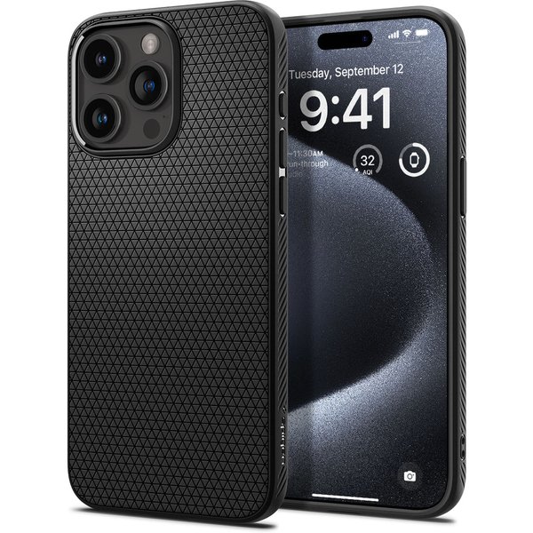Spigen ACS06704 mobile phone case 15.5 cm (6.1") Cover Black