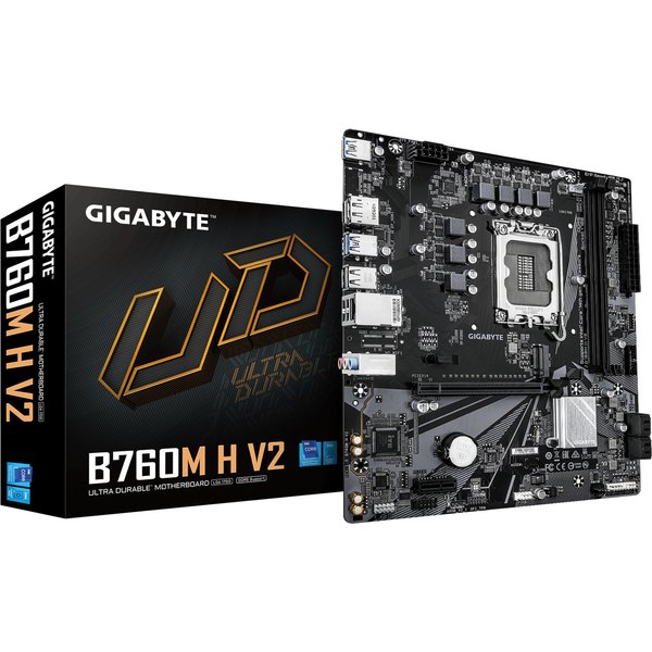 GIGABYTE B760M H V2 Motherboard - Supports Intel Core 14th Gen CPUs. 5