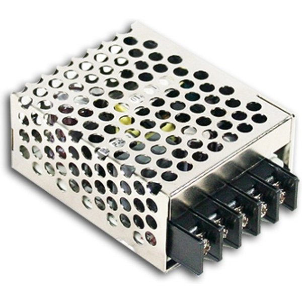 MEAN WELL RS-15-15 power supply unit 15 W Metallic
