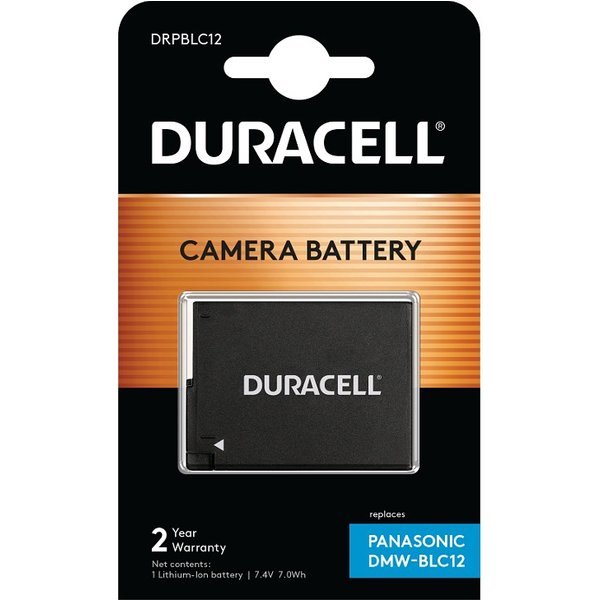 Duracell Camera Battery - replaces Panasonic DMW-BLC12 Battery