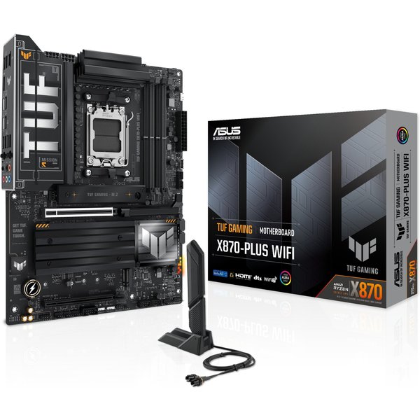 ASUS TUF GAMING X870-PLUS WIFI AMD X870 Socket AM5 ATX