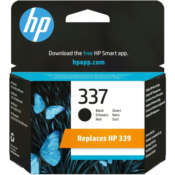 HP C9364EE/337 Printhead cartridge black. 420 pages ISO/IEC 24711 11ml