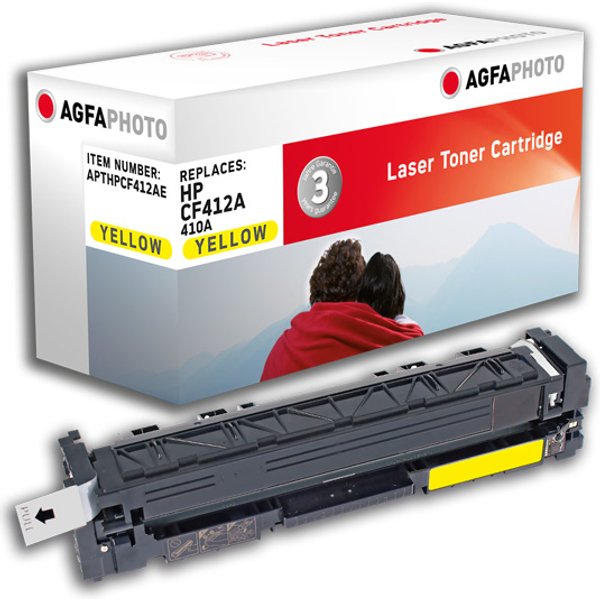 AgfaPhoto APTHPCF412AE toner cartridge 1 pc(s) Yellow