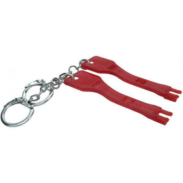 Cables Direct NLRJ45-PB04 port blocker Port blocker key RJ-45 Red Plas