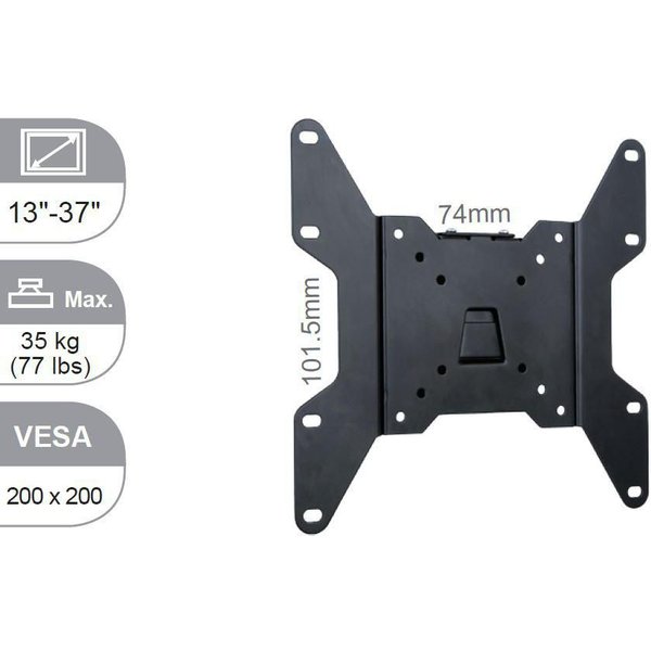 Vivolink VLMW1337 TV mount/stand 94 cm (37") Black