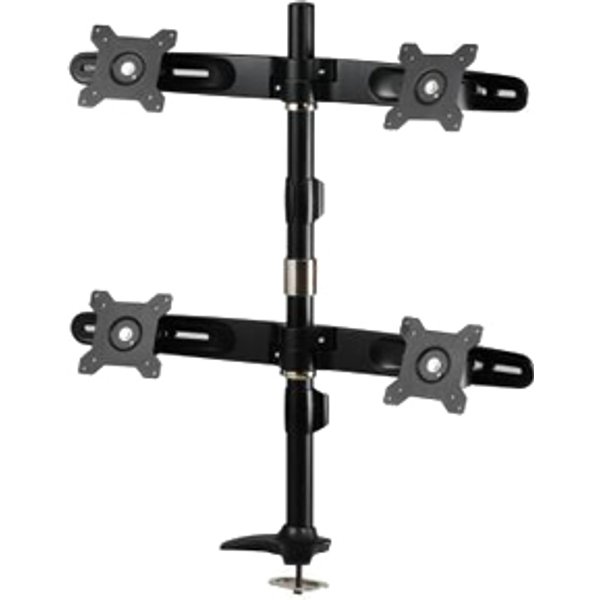 Amer Mounts AMR4P monitor mount / stand 61 cm (24") Desk Black