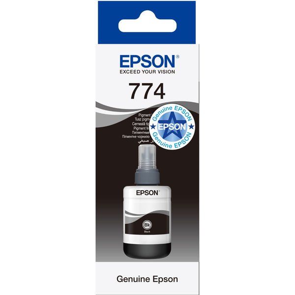 Epson C13T774140/T7741 Ink bottle black. 6K pages 140ml for Epson L 65