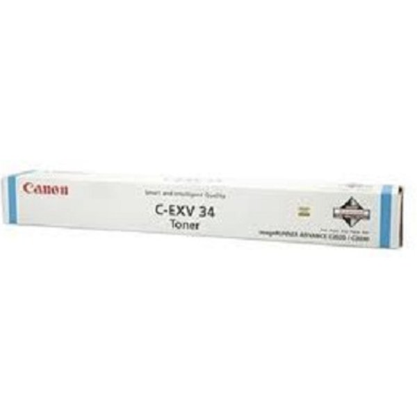 Canon 3783B002/C-EXV34 Toner cyan. 19K pages for Canon IR C 2020
