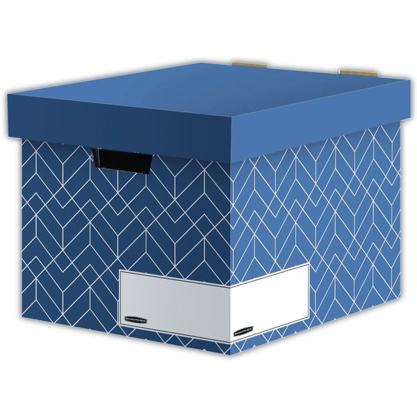 Bankers Box BANKERS BOX DECOR STOR BOX BLUE PK5