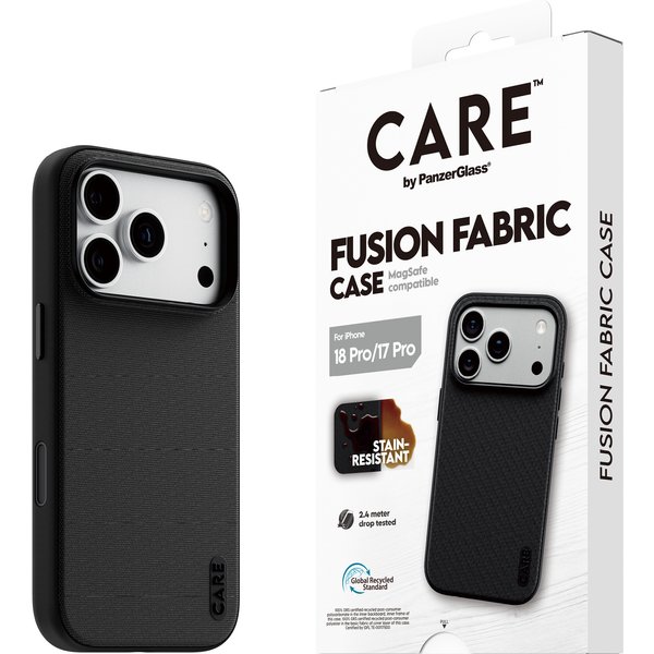 PanzerGlass CR23769 mobile phone case 16 cm (6.3") Cover Black