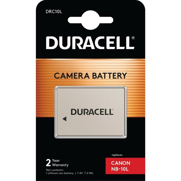Duracell Camera Battery - replaces Canon NB-10L Battery