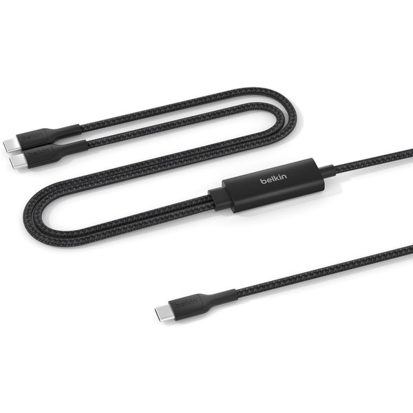 Belkin CAC004HQ1.5MBK USB cable USB 2.0 1.5 m USB C 2 x USB C Black