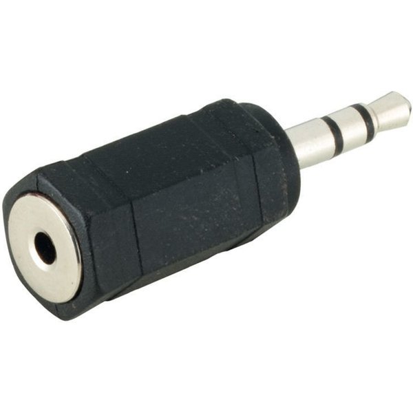 Microconnect AUDALX cable gender changer 3.5mm 2.5mm Black