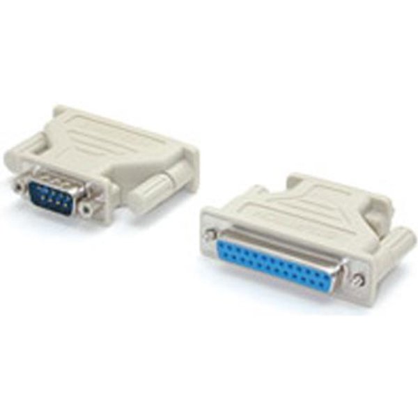 StarTech.com DB9 to DB25 Serial Adapter - M/F