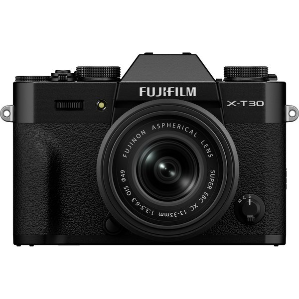 Fujifilm X-T30 III Mirrorless Digital Camera - Black - Camera + XC 13-