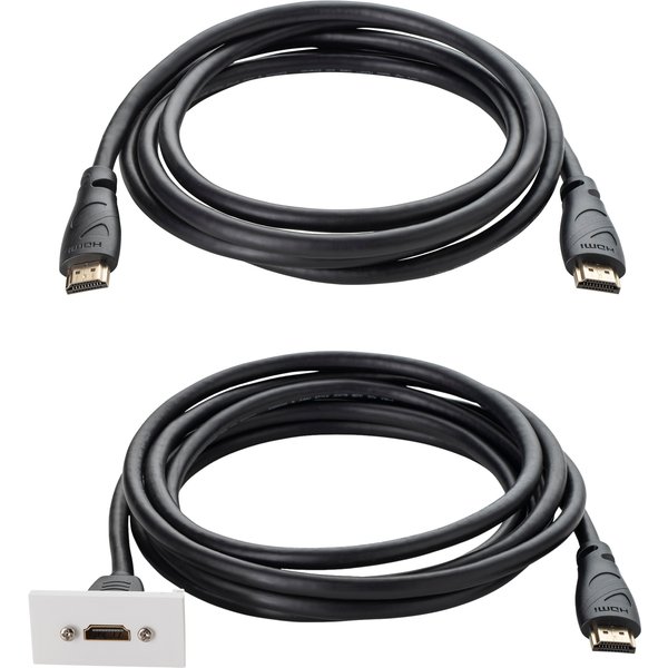 connektgear 5m Single Gang HDMI/USB Type C AV Cable Kit with 2m Input