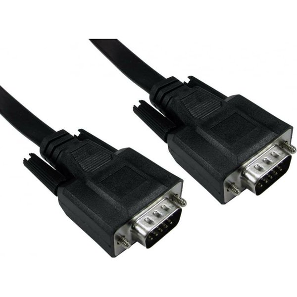 Cables Direct CDEXFLAT-03K VGA cable 3 m VGA (D-Sub)
