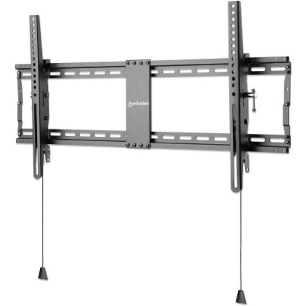 Manhattan Wall Mount for TV & Monitors (Tiltable Low Profile), For screens 37" to 100", VESA compatability: all between 200x200mm and 800x400mm - check the dimensions of the four mounting holes on back of screen to ensure it fits, Max 70kg, Bracket