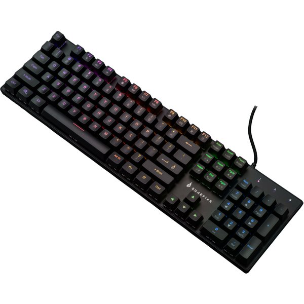 Verbatim KingPin M2 keyboard Gaming USB QWERTZ UK English Black