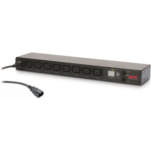 APC NetShelter Switched Rack PDU. 1U. 1PH. 2.3kW 230V 10A or 2.5kW 208