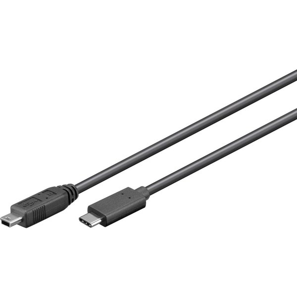Microconnect USB3.1CMB505 USB cable USB 2.0 0.5 m USB C Mini-USB B Bla