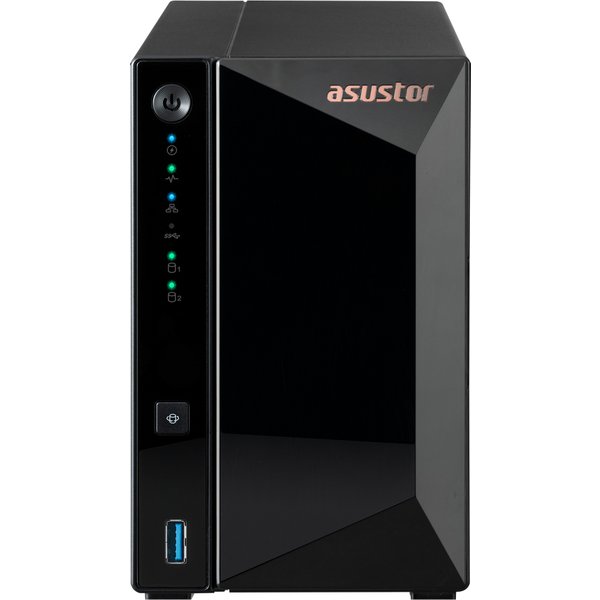 Asustor DRIVESTOR 2 Pro Gen2 AS3302T v2 NAS Realtek RTD1619B 2 GB DDR4