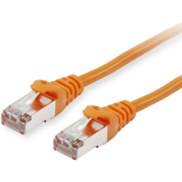 Equip Cat.6A S/FTP Patch Cable. Orange. 1.5m