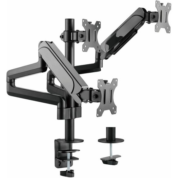 Equip 17"-27" Triple Monitor Desk Mount Bracket