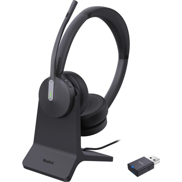 Yealink WH64 Hybrid Dual with Charging Stand Headset