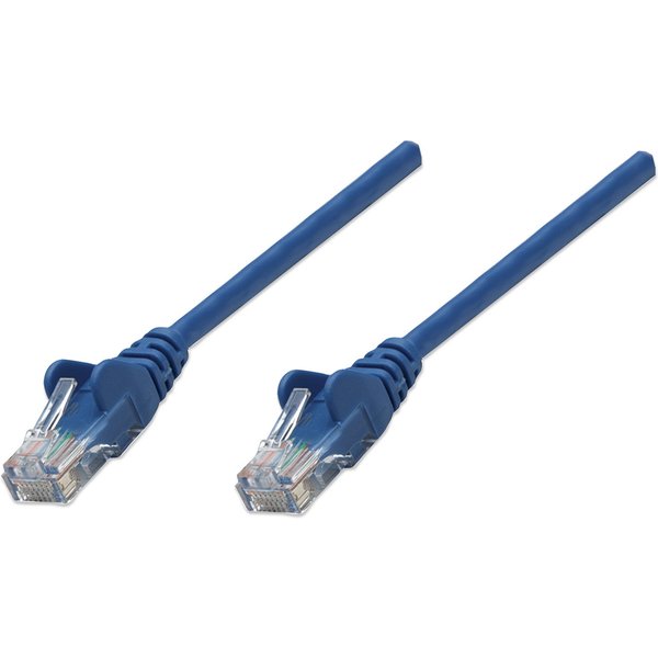 Intellinet Network Patch Cable. Cat6. 1.5m. Blue. CCA. U/UTP. PVC. RJ4