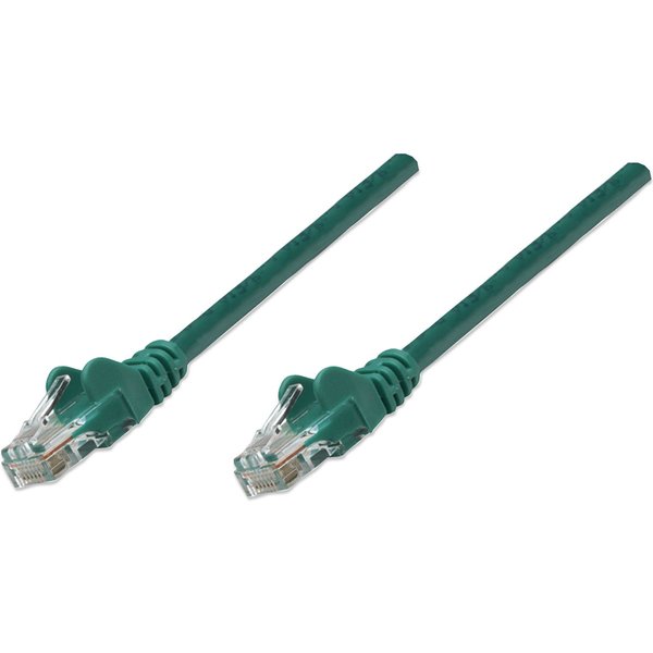 Intellinet Network Patch Cable. Cat5e. 5m. Green. CCA. U/UTP. PVC. RJ4